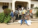 Distribution of food in the Parish "N. D. de Fatima " - Bouar