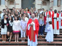 Fr Gaspar began his visit to the Vicariate of France and Spain in Pibrac.