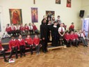 Schoolchildren inspired by St. Michael’s Life