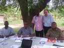 The Regional Superior met with the Council of the Vicariate of Ivory Coast