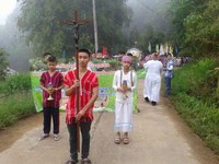 “Rice harvest day” among the Karen People