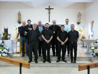 Meeting of young priests of San Sebastián in Mendelu