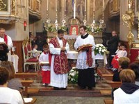 Tartano celebrates the ordination anniversary of Fr. Beniamino SCJ