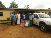 The formation community of Adiapodoume visiting the prisons in Abidjan