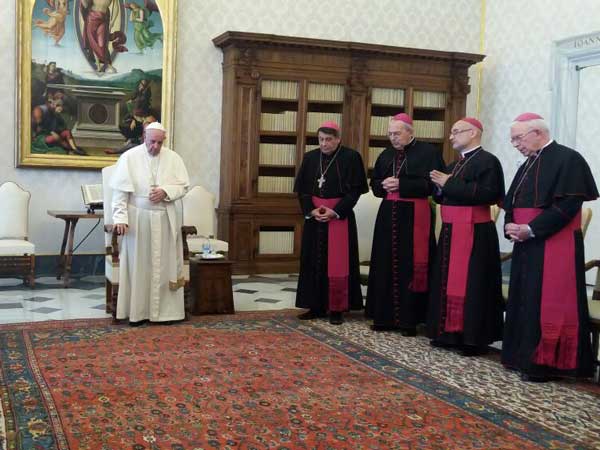 Ad limina visit of the Bishops of Paraguay