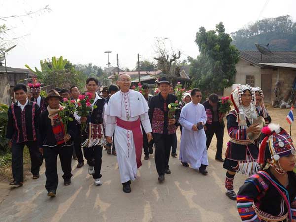 Church consecration of Huay Rai Village