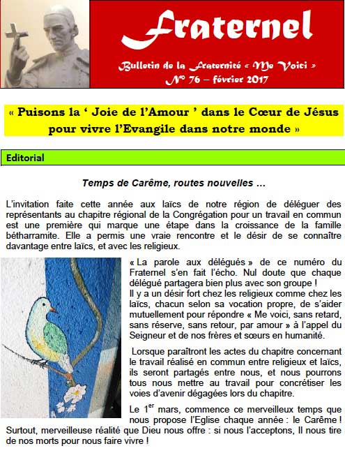 Fraternel Nr. 76 - February 2017