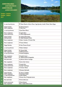 October Anniversaries