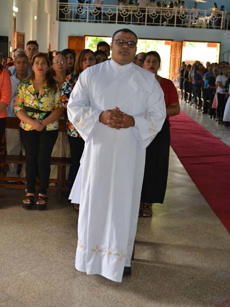 Priestly ordination of Alcides Riveros Diaz SCJ