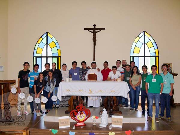 Vocation retreat organized by the Vicariate of Paraguay