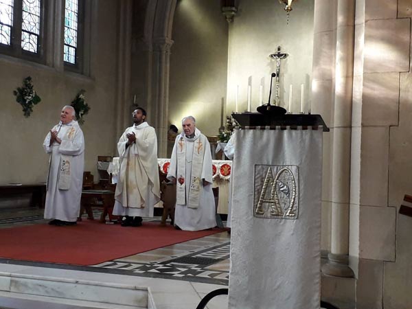 The parish of Olton Friary says thanks to Fr Wifred