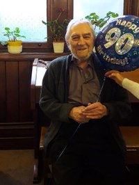 Fr Ted Simpson, 90 years young