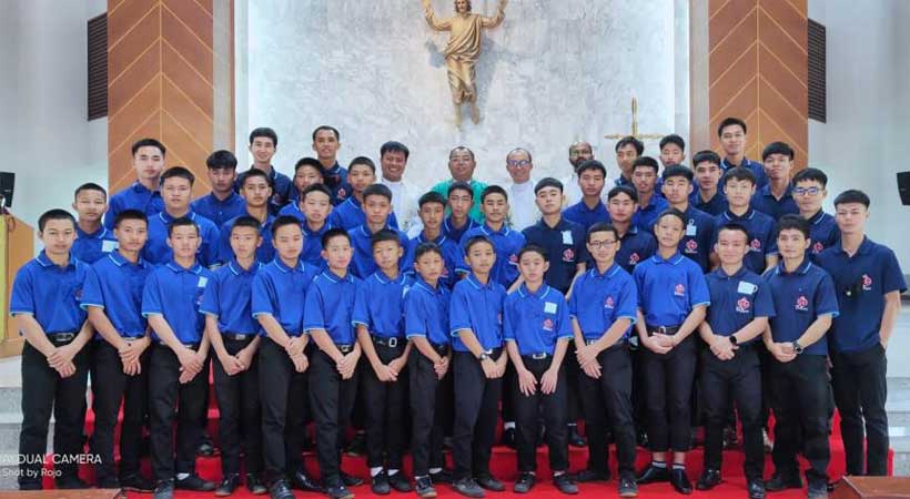 Meeting of young people in formation in the Vicariate of Thailand