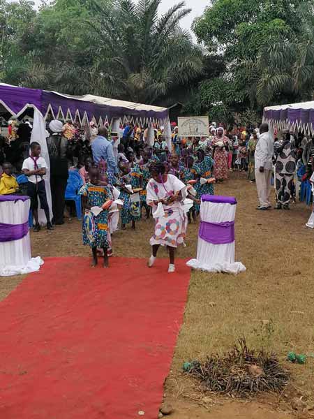 The Cardinal pays a visit  to the Betharramite Parish of Bimbo (RCA)