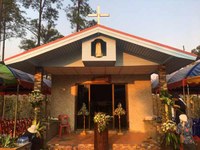 Inauguration of a new church in Maepon