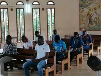 Retreat day in the formation house of Adiapodoumé