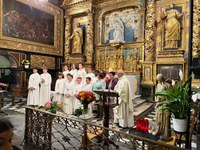 Betharram celebrates the baptism and the first communion of the students of the College