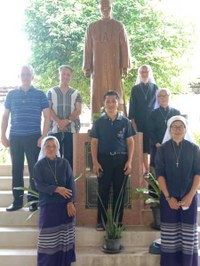 Visit to the nuns founded by Mons Lucien Lacoste