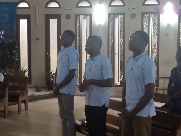 Closing of the canonical year of the extraordinary Novitiate in Ivory CoastAdiapodoumé - On Monday, January 9, the canonical year of the extraordinary novitiate in the Vicariate of Ivory Coast, which began on January 8, 2022, came to an end.