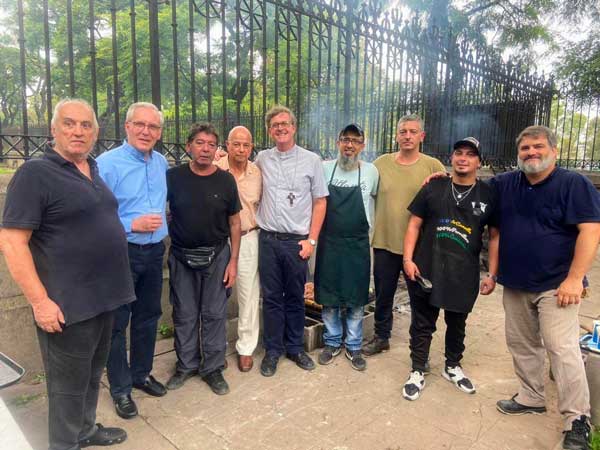 Celebration in Barracas for the 120th anniversary of the laying of the foundation stone