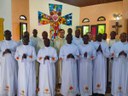 Ceremony of establishment of the Ministries of Acolyte and Lector in the community of Adiopodoumé