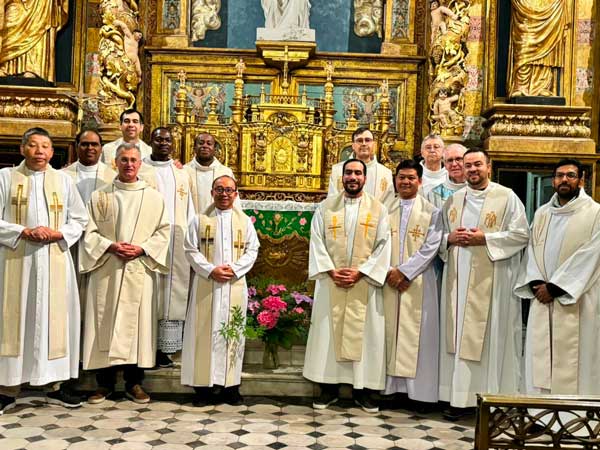 Conclusion of the formation session for the formators of the Congregation