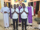 Herman and Désiré welcomed as pre-postulants in Adiapodoumé
