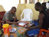 Brother among brothers, the community Superior (here Fr Sylvain Dansou at Adiapodoumé)  must be ready to meet all the challenges of the fraternal life…