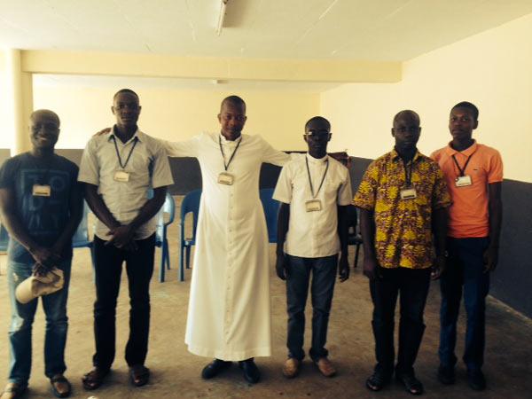 Visit to the youth at the Abidjan Remand Centre