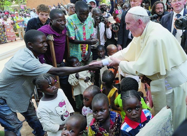 Pope Francis in Bangui