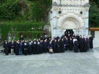 Reunión y celebración para los monjes y monjas en Betharram