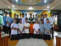 Un día de reflexión para la comunidad de formación de Sampran (Tailandia)