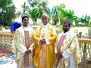 P. Jesuraj scj instalado como párroco de la Iglesia del Santo Redentor en Hojai (India)