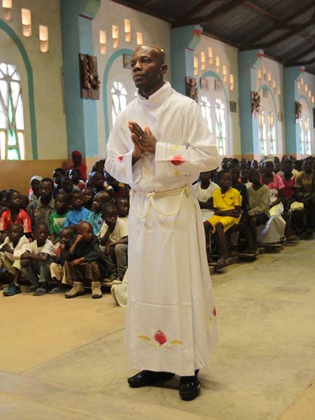 Ordenación diaconal en Bouar