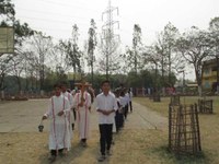 Semana Santa en la comunidad de Hojai