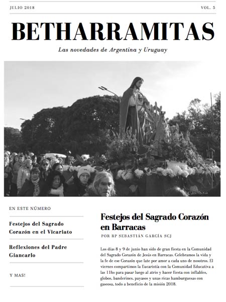 “Betharramitas” n. 5 - julio de 2018