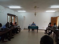 Asamblea del Vicariato al término de la visita canónica.