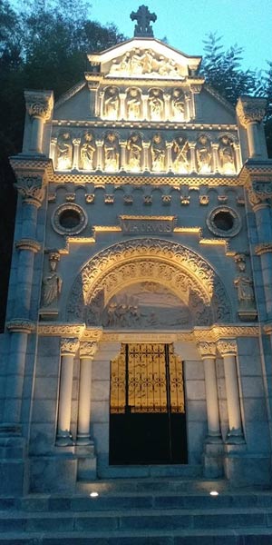 La reestructuración de la primera estación del Calvario de Betharram se ha completado