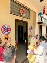 Inauguración de la nueva residencia “St Michael Garicoïts Bhavan”, Simaluguri.