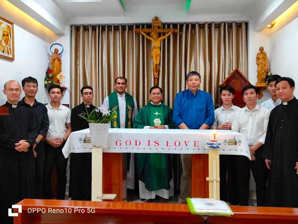 Retiro de Adviento para la comunidad betharramita de Ho Chi Minh