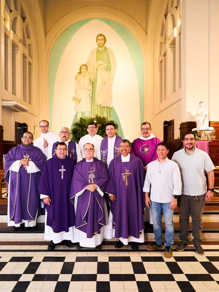 El P. Crispín Villalba scj nuevo Cura Párroco de la parroquia San José de Asunción