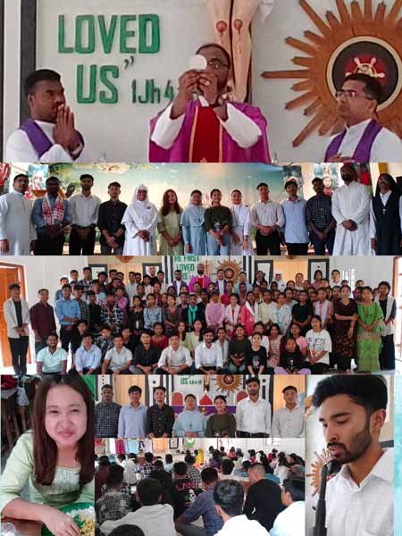 Encuentro de jóvenes católicos de la zona de Nagaon (Arquidiócesis de Guwahati)