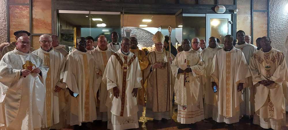 Ordenación diaconal del Hno. Jean-Claude Djiraud scj