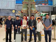 Tres novicios tailandeses han llegado al noviciado interregional de Belén