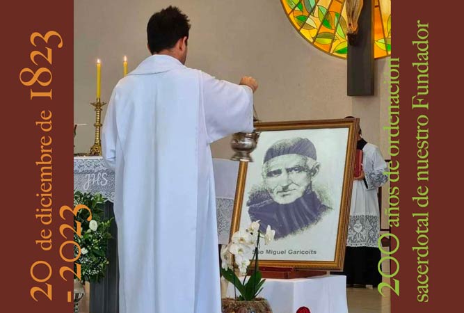 200° aniversario de la ordenación sacerdotal de San Miguel Garicoits