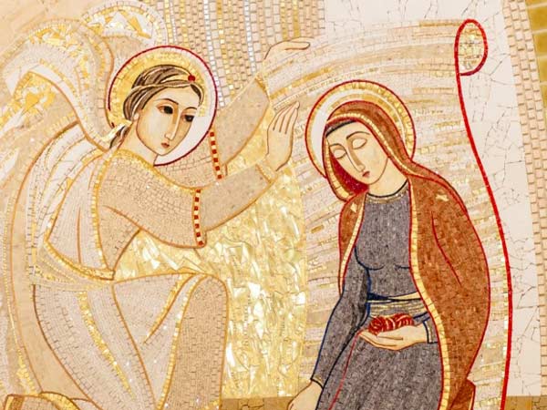 ¡Feliz fiesta de la Encarnación del Ecce Venio y del Ecce Ancilla!