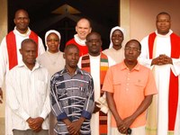 Visite du supérieur régional à la communauté de Dabakala