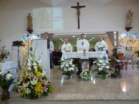 Fête de saint Michel Garicoïts à Mendelu (Espagne)