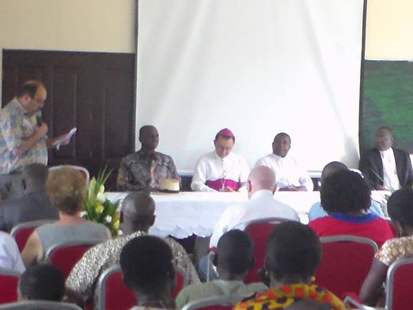 Cérémonie de remise d'attestation de formation de la ferme pédagogique Tshanfeto