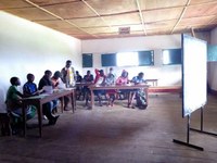 Cours d'été à Bouar